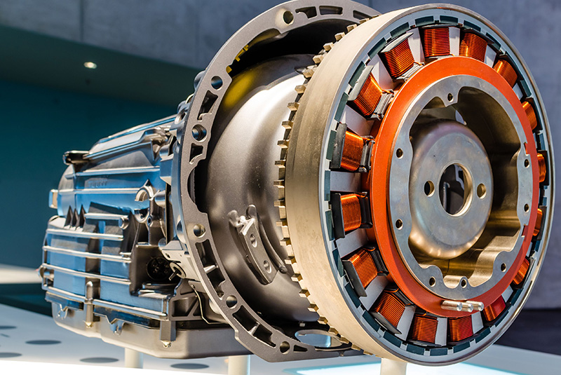 Hybrid drive solution: Overrunning freewheel from RINGSPANN Hybrid drive solution