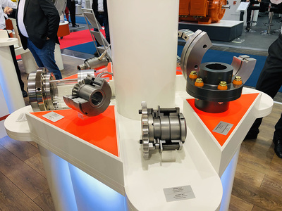 Clamping systems, torque limiters or pin and bush couplings for industrial gears and geared motors